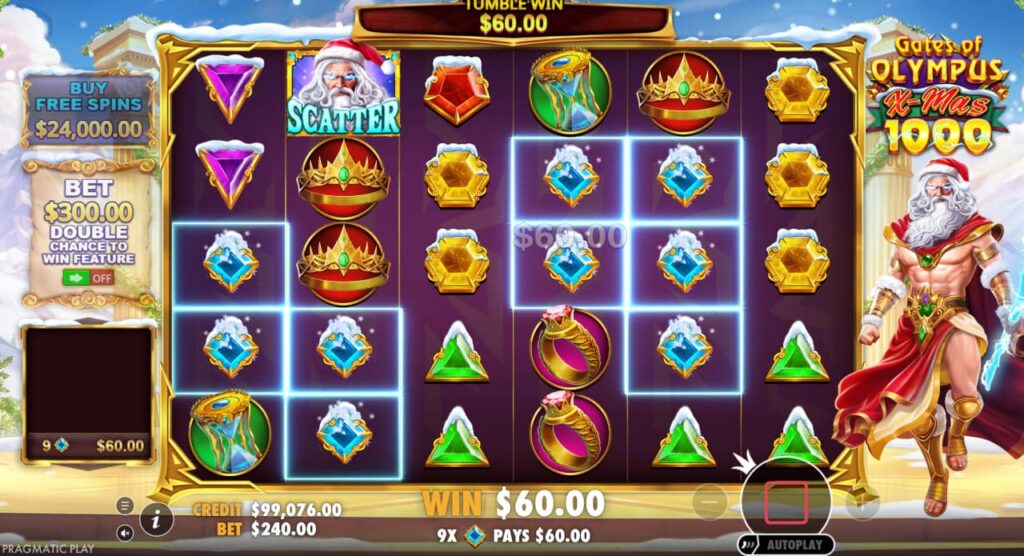 Gates of Olympus Xmas 1000 slot