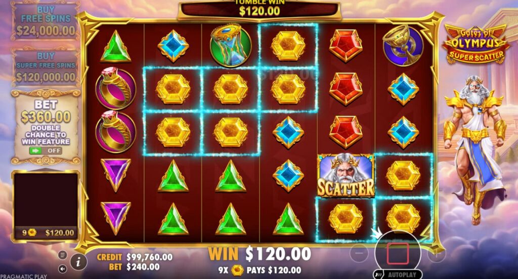 Gates of Olympus Super Scatter