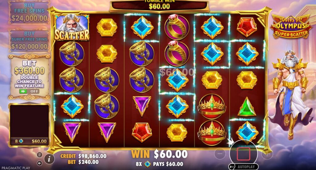 Gates of Olympus Super Scatter Slot