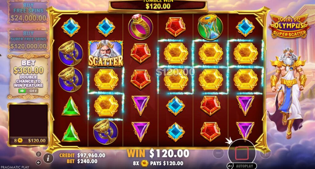Gates of Olympus Super Scatter Casino