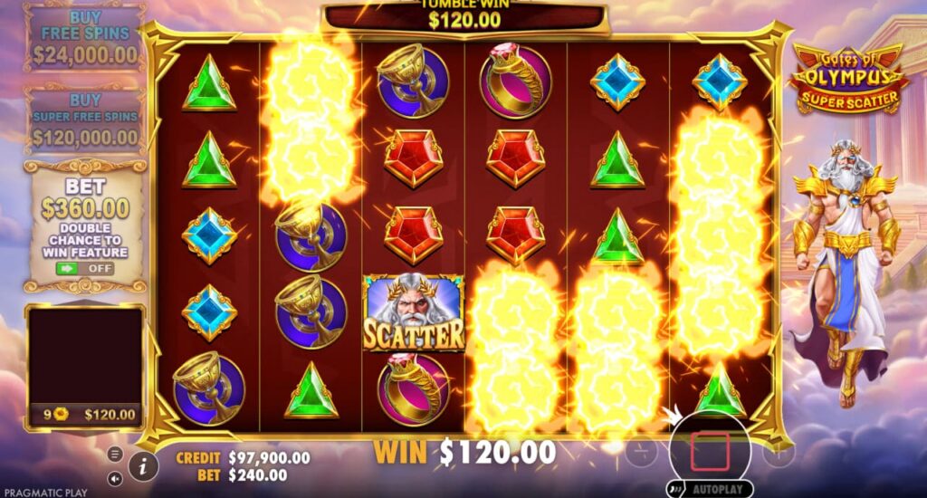 Gates of Olympus Super Scatter Pragmatic Play